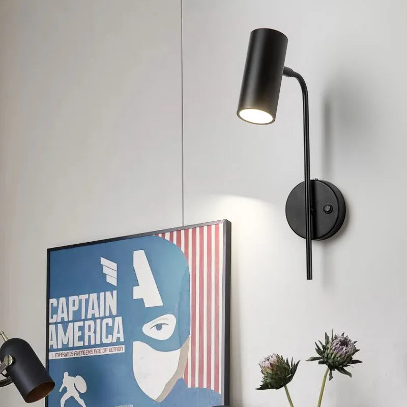 ApliRupteur - Applique murale LED orientable avec interrupteur