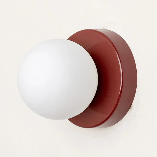 LumiOrb - Applique Murale Moderne, Verre, Base G9