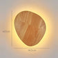 ApliBois - Applique Murale Salon en Bois - Ronde Design
