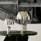 LunaGlow | Lampe de Table Portable LED Chromée