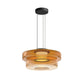 LumiPure | Suspension Verre & Métal Moderne pour Salon
