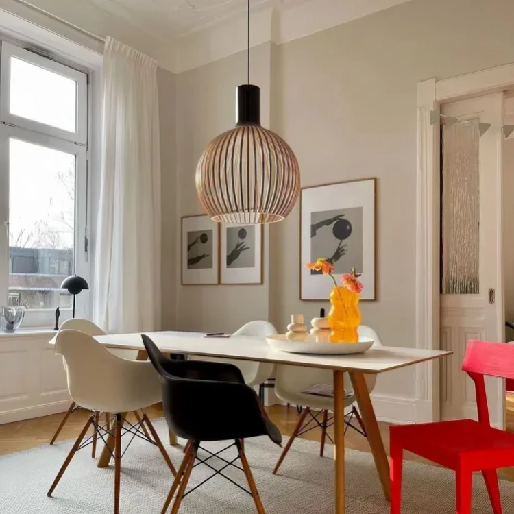 Lustre Bambou Design | Suspension Japonaise en Bois